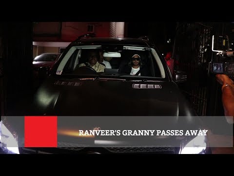 Dadi ki maut se sadme me ranveer