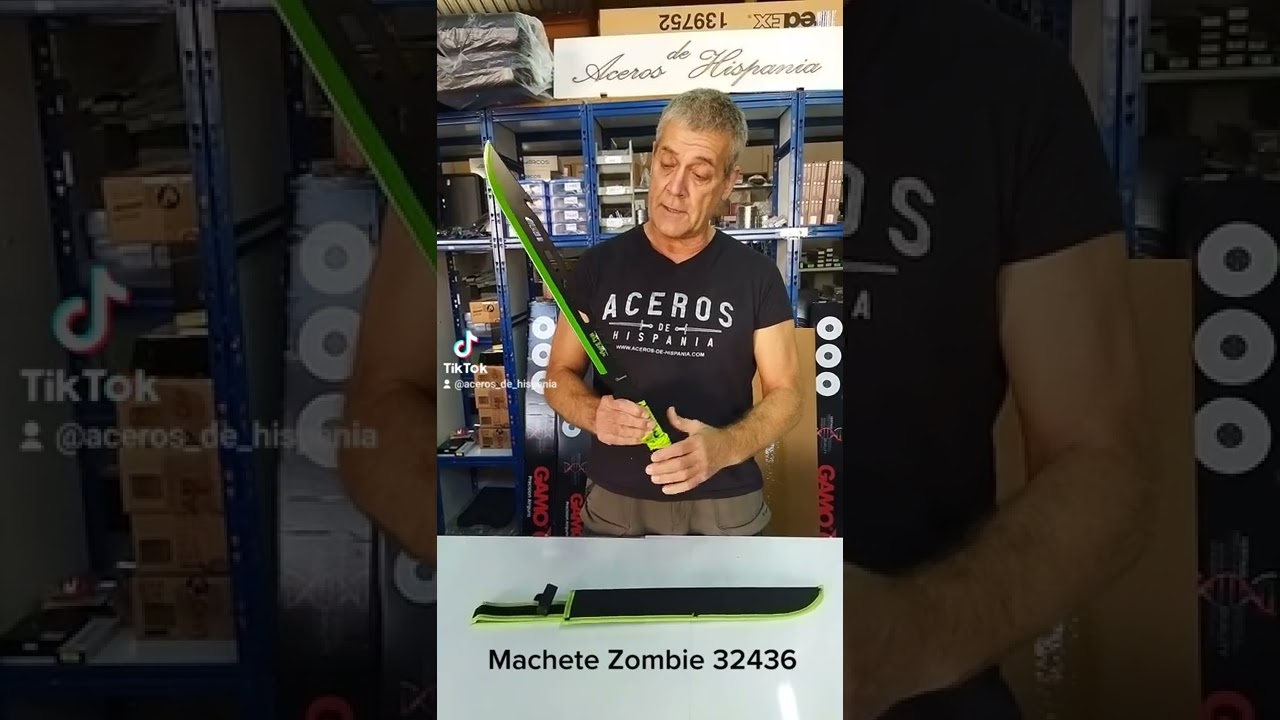 Cortador de Machete Albainox MAD ZOMBIE H 46 cm