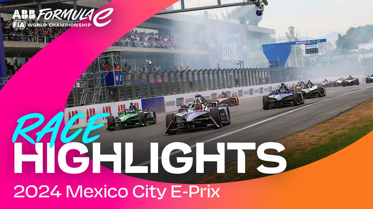 Hankook Mexico City E-Prix Race Highlights | Formula E thumnail