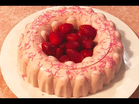 Gelatina  de Fresas Simplemente Delicioso Video