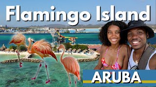 ALL-INCLUSIVE De Palm Island Aruba: Flamingos, Water Park, Snorkel, Waterslides | Caribbean Vacation