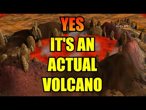 1v1v1v1v1 FFA - Brand New Map Volcano Rush - Generals Zero Hour