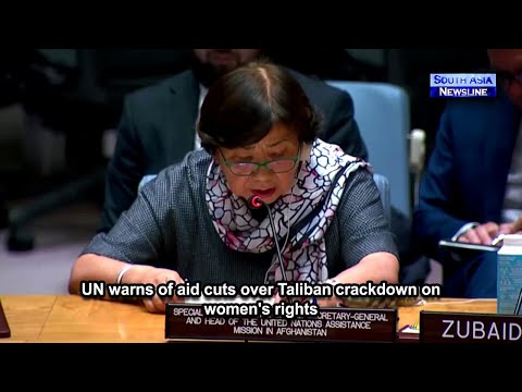 UN warns of aid cuts over Taliban crackdown on women's rights