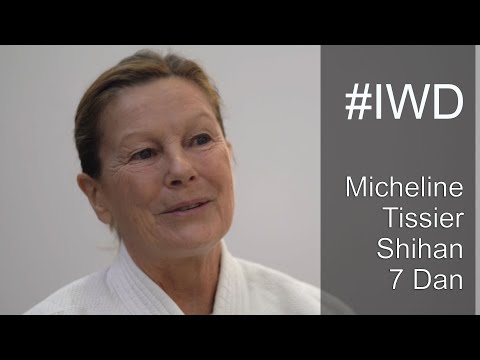 Micheline Tissier Shihan -  Aikido demo and interview