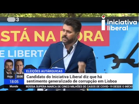 🔴🔵 Bruno Horta Soares é o candidato da Iniciativa Liberal à Câmara de Lisboa