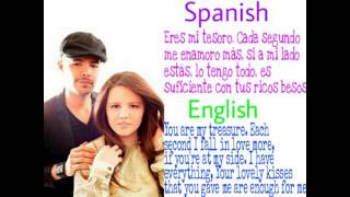 Mi Tesoro Jesse y Joy English and Spanish lyrics