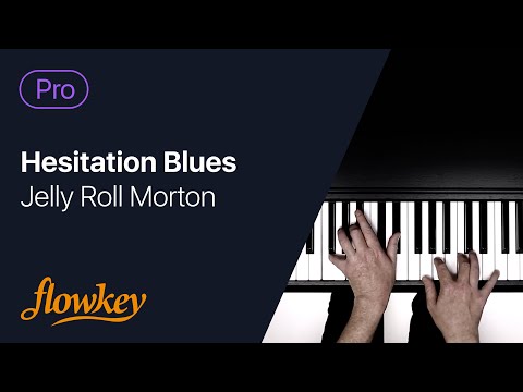 Hesitation Blues - Jelly Roll Morton (Piano Tutorial)