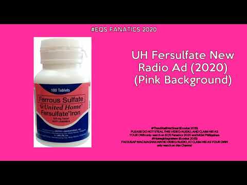United Home Fersulfate Iron Radio Ad 2020