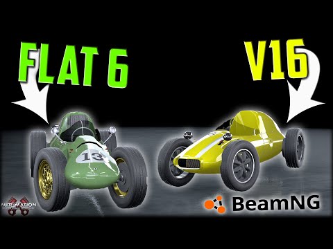 We Built Mid Engine F1 Cars.... Then Raced Them In BeamMP!! Automation - BeamNG