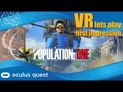 Population One / Oculus Quest ._. first impression / VR lest play / deutsch