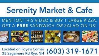 preview picture of video 'Restaurants in Rye NH - Serenity Market & Cafe - Gluten Free Restaurants Portsmouth NH'