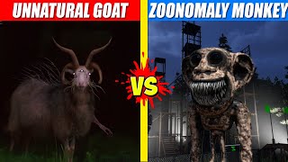 Unnatural Goat vs Zoonomaly Monkey | SPORE