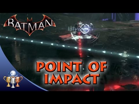 Batman Arkham Knight - Point of Impact - Perform 5 perfect shots in a row with the Vulcan Gun