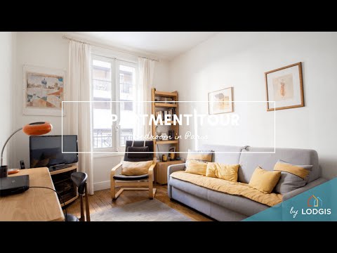 Apartment Tour // Furnished  42m2 in Paris – Ref : 20520242