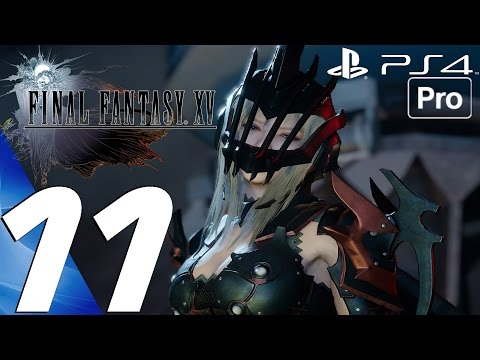 FINAL FANTASY XV - Gameplay Walkthrough Part 11 - Aranea Boss Fight & Fort Vaullerey (PS4 PRO)