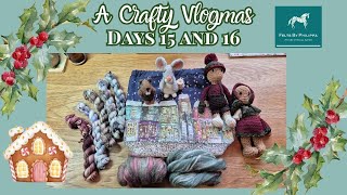 Vlogmas DAYS 15 AND 16 🐭🦦⛄Beautiful Christmas colours, a mouse and a beaver, what more do you need!