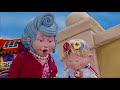 LazyTown Ziggy Meets Miss BusyBody Slow Motion 2x