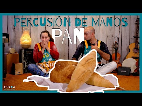 🍞JUEGO DE MANOS Y PERCUSION CORPORAL "Pan" 🥖 Canciones infantiles🥖