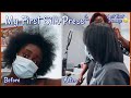 My First Silk Press On My 4C Natural Hair Straightening My Natural Hair I Got Heat Damage