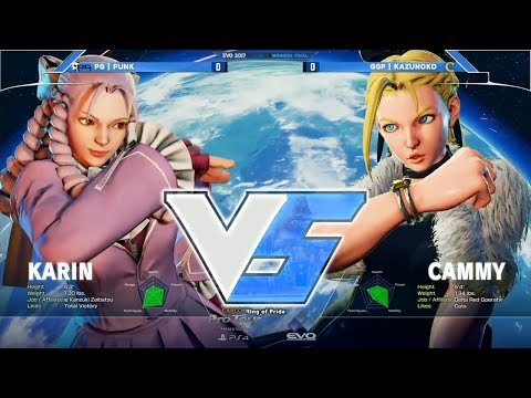 SFV: PG Punk vs GGP Kazunoko - EVO 2017 Winners Final - CPT2017