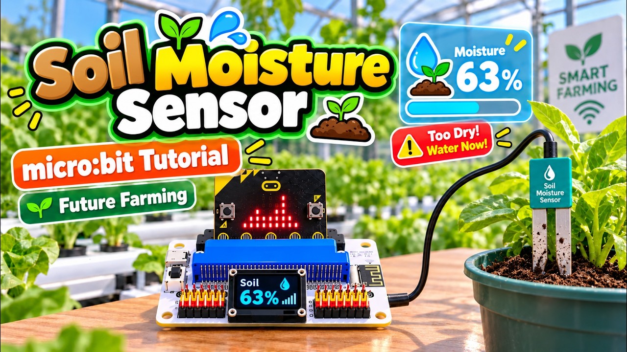ELECFREAKS Smart Agriculture Kit Tutorial | Soil Moisture Sensor