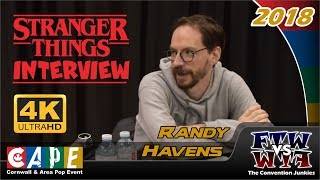 Randy Havens Interview (Stranger Things, Archer, Halt and Catch Fire, Godzilla) CAPE 2018 video