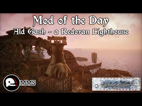 Morrowind Mod of the Day - Ald Gash Redoran Lighthouse Showcase