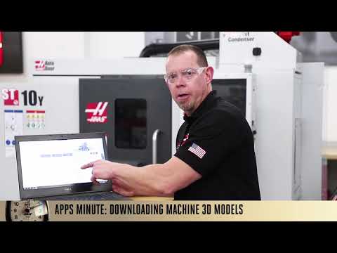 Haas Apps Minute   Download 3D Machine Models   Haas Automation, Inc Korean sub