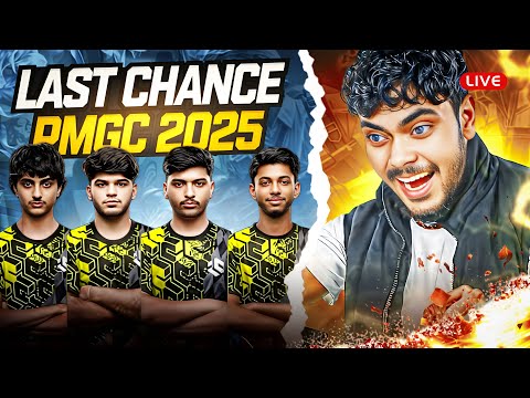LAST CHANCE FOR TEAM IC PMGC 2025 / PUBG MOBILE GLOBAL CHAMPIONSHIP