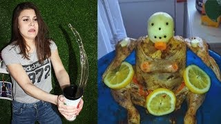 Самое смешное видео в мире. Попробуй не засмеяться с водой во рту челлендж, ч. 4