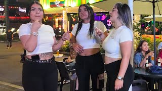 MEDELLIN NIGHTLIFE PARQUE LLERAS 2024 COLOMBIA 🇨🇴
