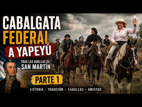 🐎 CABALGATA FEDERAL A YAPEYÚ | San Martín, Caballos y Tradición | PARTE 1