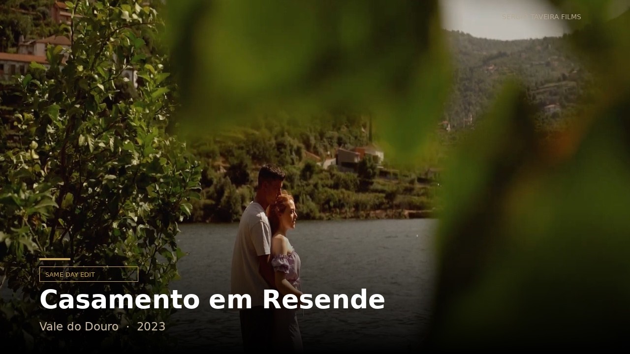 Videógrafo de casamentos — Same Day Edit | Sergio Taveira Films