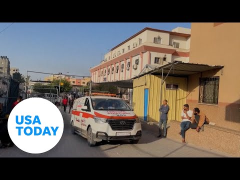 Injured rushed to Gaza hospital after deadly Israeli attack