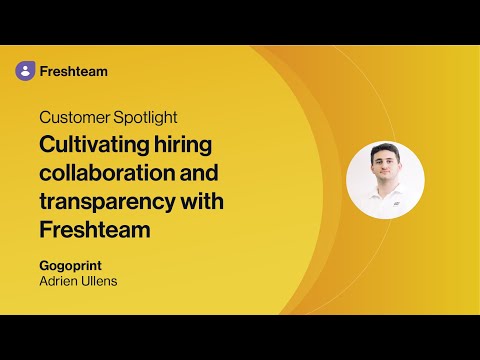 Freshteam video/presentation/materials