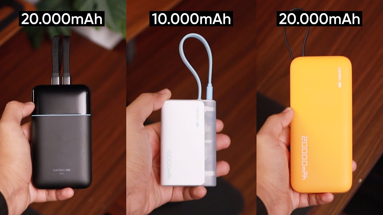 Mau Mudik ? Beli Powerbank Ini !!! CUKTECH CP13, CP24, CP25