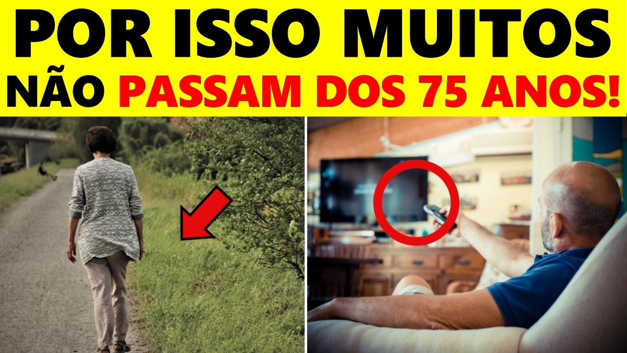 Você NÃO PASSARÁ dos 75 se continuar fazendo isso! Para de fazer imediatamente!