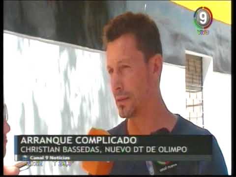 Bassedas asumió, pero el plantel de Olimpo no entrenó