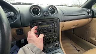 1999 Mazda MX-5 Miata Functions