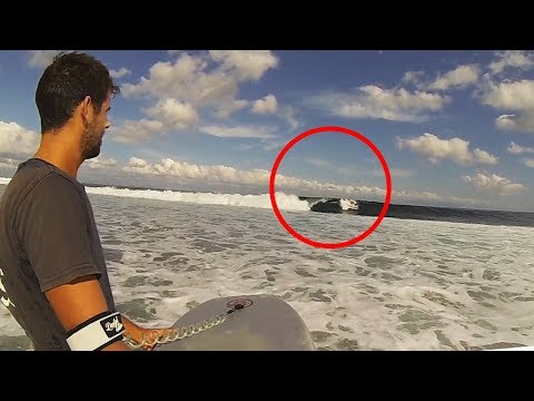 Cycling and surfing DESERT POINT in ONE DAY!