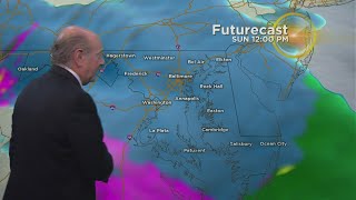 Latest Snow Forecast: Sunday At Noon