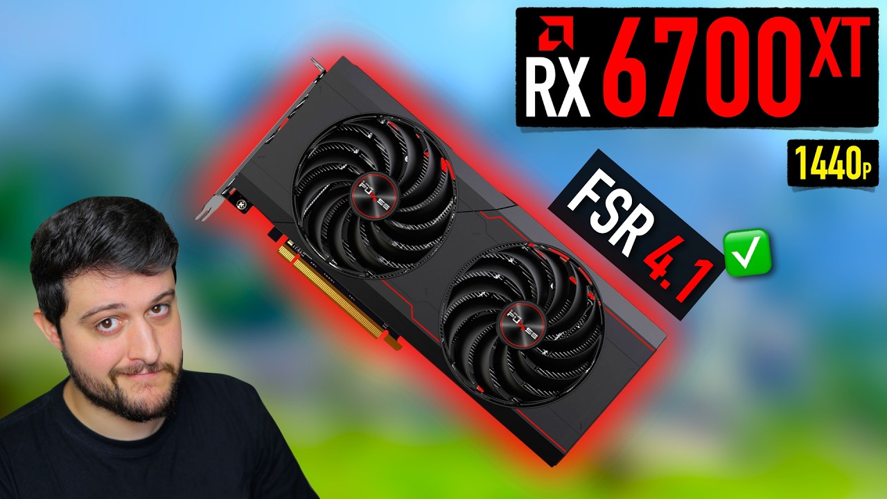 FSR 4.1 on the RX 6700 XT Tested at 1440p! (side by side comparisons)