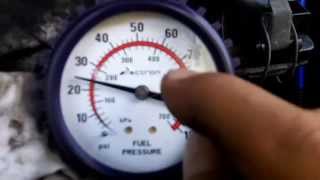 Mazda 626 - Fuel Pump Max Pressure Test