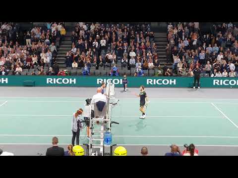 Medvedev vs Gaston - Second set - 6-4- match Game Medvedev