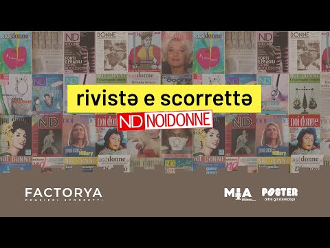 Rivistə e scorrettə – Noi Donne