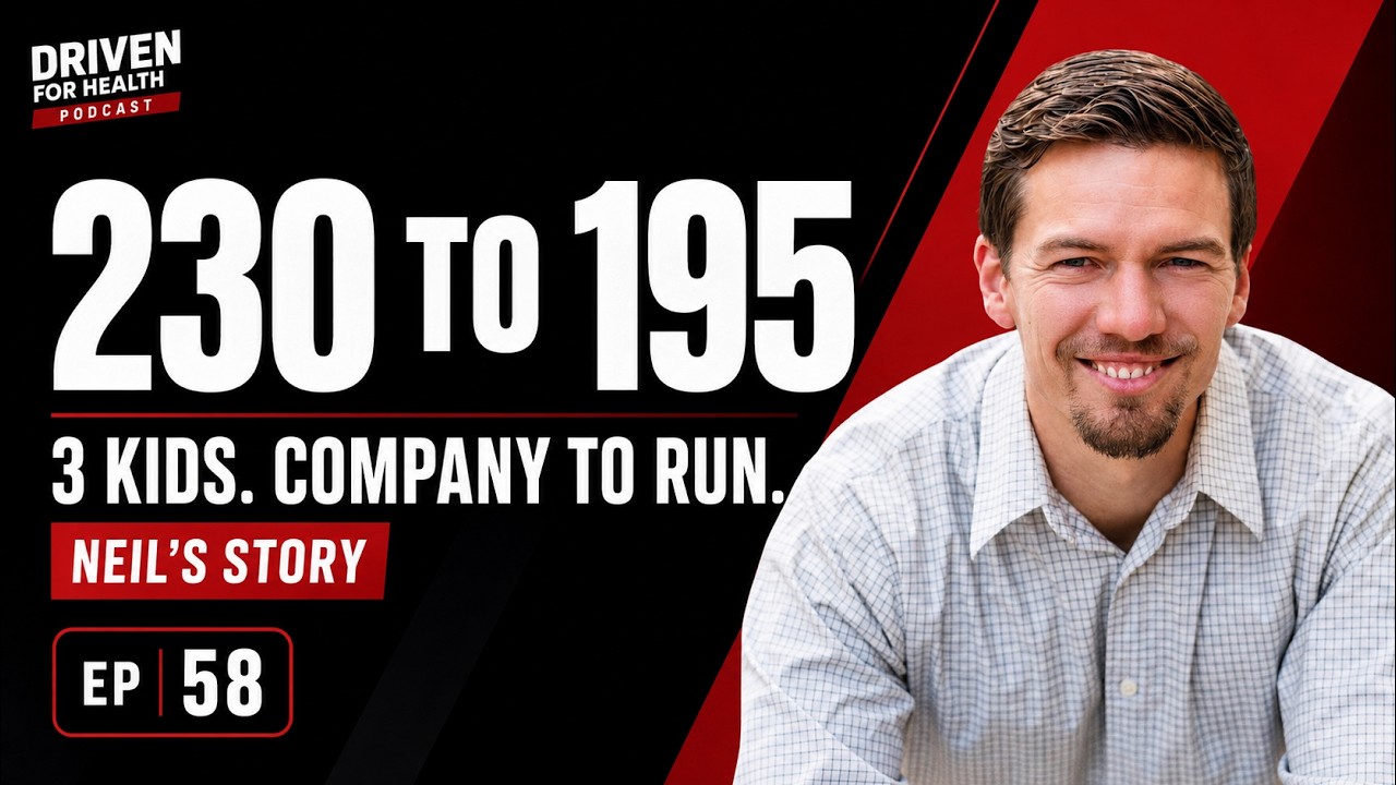 230 to 195 While Raises 3 Kids Running a Company, Neil's Story - 58
