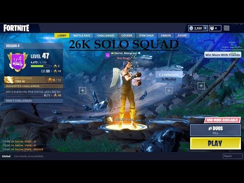 26 Kill solo squad *Read Description*