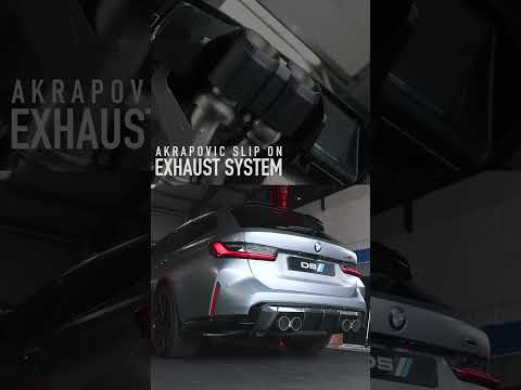 BMW M3 Touring - OEM VS AKRAPOVIC