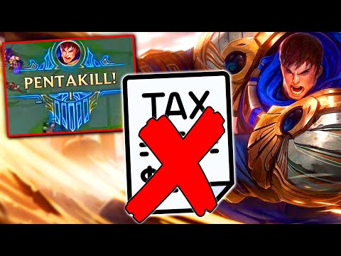 GAREN EVASORE DELLE TASSE -  League of Legends ITA #2695