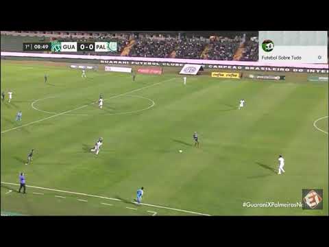 Gol de Edu Dracena - Palmeiras 1 x 0 Guarani